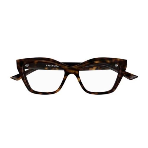 Cat-eye acetaat montuur bril Bb0342O Balenciaga , Brown , Dames