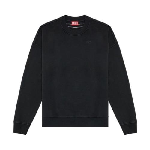 Zwarte Sweater Strapoval Gebreide kleding Diesel , Black , Heren