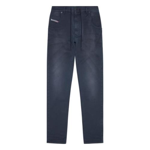 Slim-Fit JoggJeans® Tapered Jeans Diesel , Blue , Heren