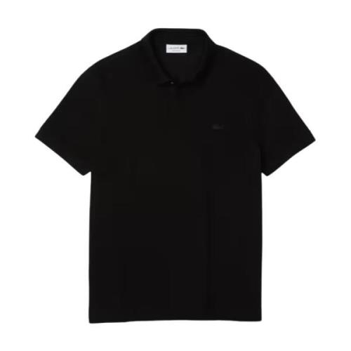 Stijlvolle T-shirts en Polos Lacoste , Black , Heren