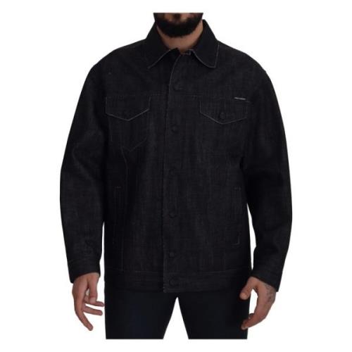 Denim Jack Dolce & Gabbana , Black , Heren