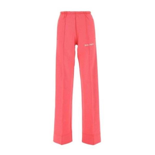 Straight Trousers Palm Angels , Pink , Dames