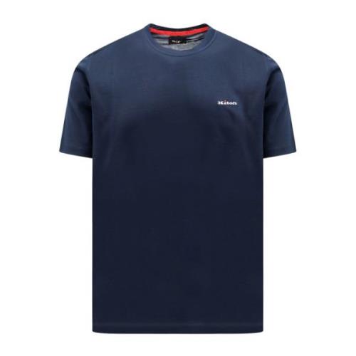 T-Shirts Kiton , Blue , Heren
