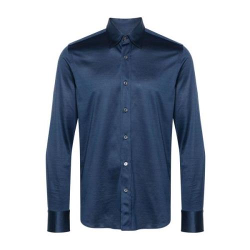 Sport Marino Shirt Canali , Blue , Heren