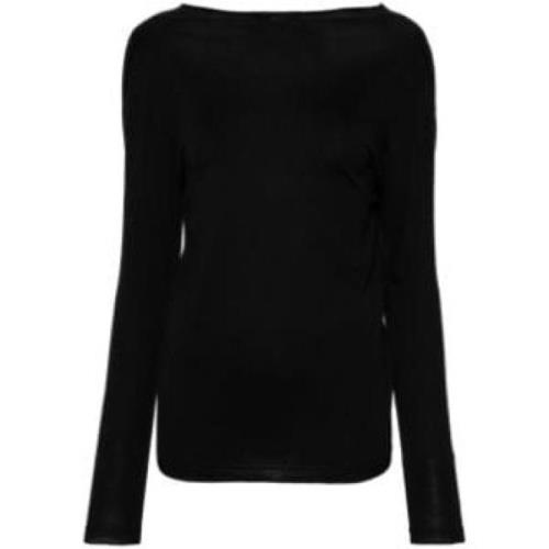 Sweatshirts Fabiana Filippi , Black , Dames