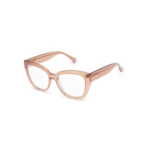 Klassiek Optisch Montuur Max Mara , Brown , Dames