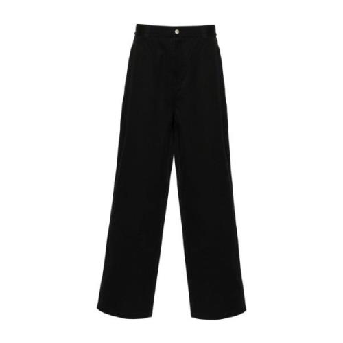 Wide Trousers Stüssy , Black , Heren