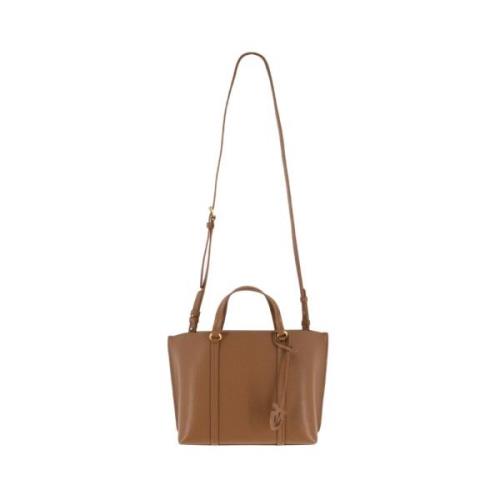 Tote Bags Pinko , Beige , Dames