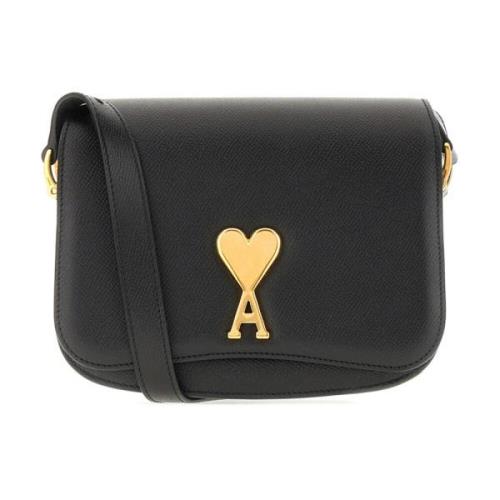 Shoulder Bags Ami Paris , Black , Dames