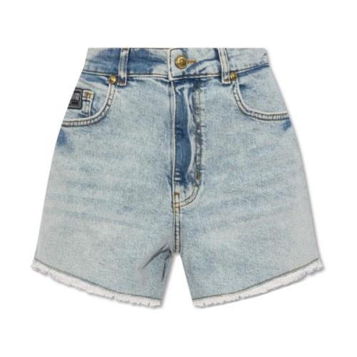 Denim shorts Versace Jeans Couture , Blue , Dames