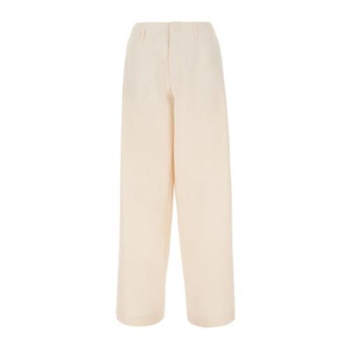 Wide Trousers Philosophy di Lorenzo Serafini , White , Dames