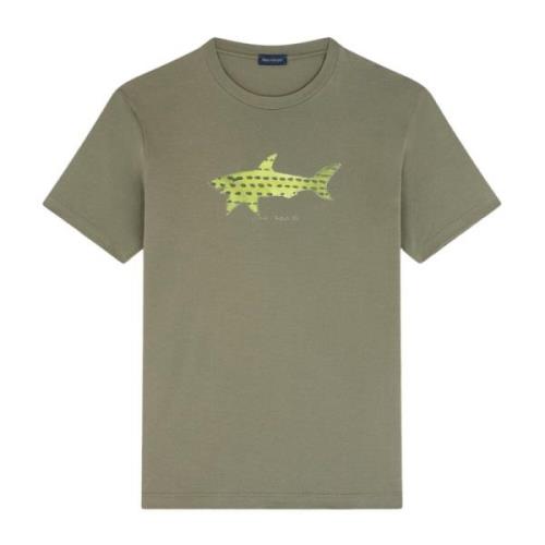 T-Shirts Paul & Shark , Green , Heren