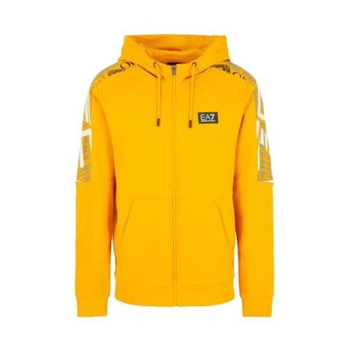 Zip-throughs Emporio Armani EA7 , Yellow , Heren