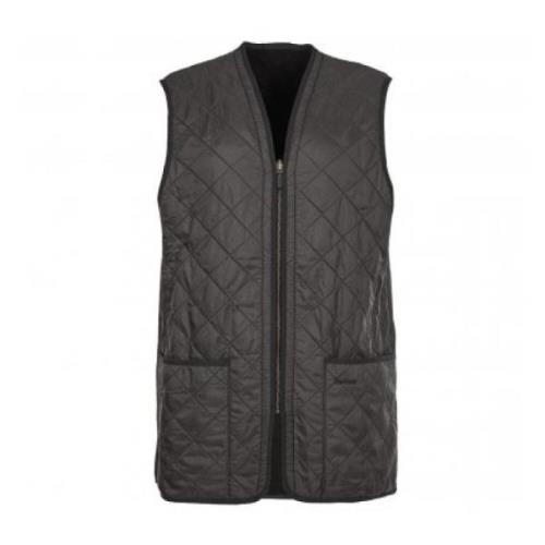 Gewatteerd Heren Polar Gilet Barbour , Black , Heren