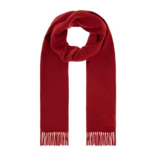 Winter Scarves Max Mara , Red , Dames