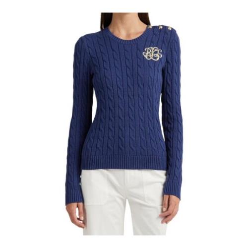 Blauwe Sweaters van Lauren Ralph Lauren , Blue , Dames