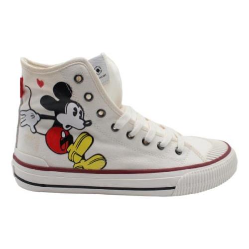 Witte Mickey Mouse Sneakers MOA - Master OF Arts , Multicolor , Dames