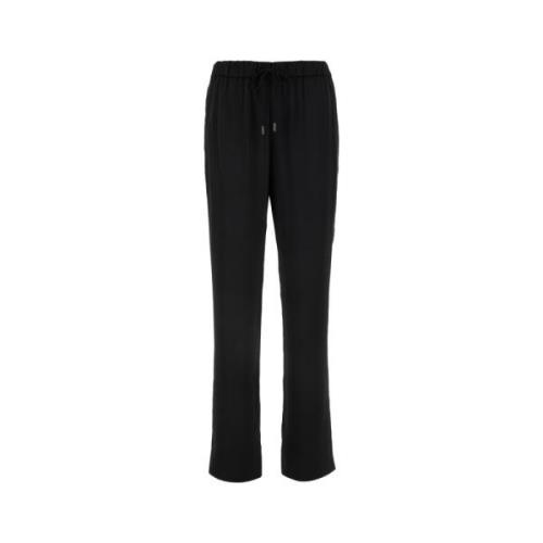 Wide Trousers Calvin Klein , Black , Dames