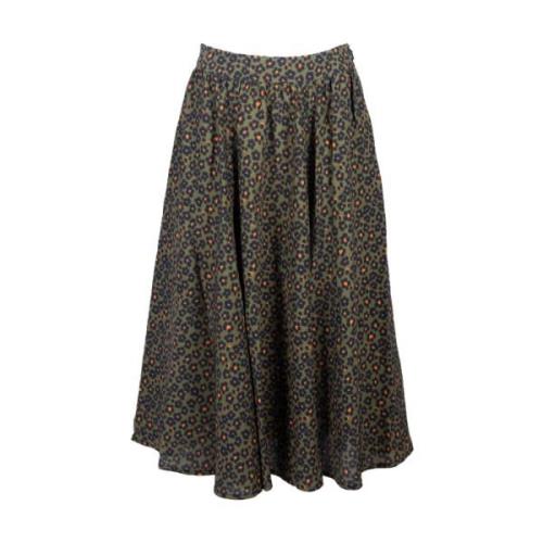 Midi Skirts Kenzo , Green , Dames