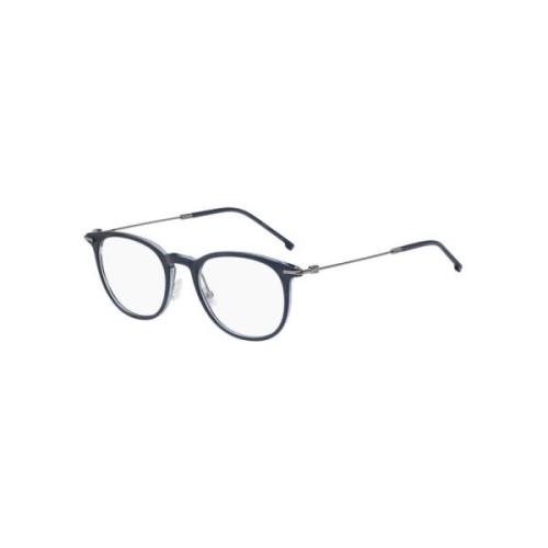 Matte Blue Ruthenium Bril Boss , Blue , Unisex