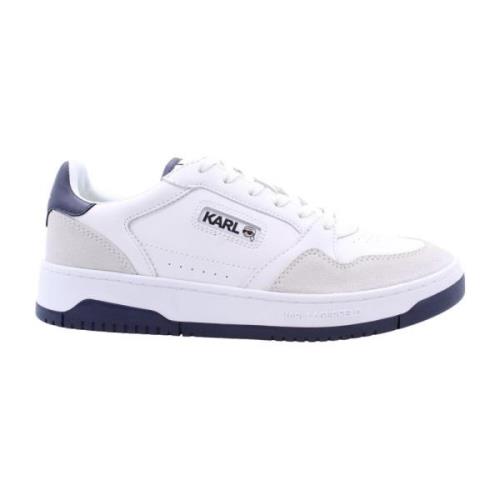 Luxe Polonia Sneakers voor Mannen Karl Lagerfeld , White , Heren