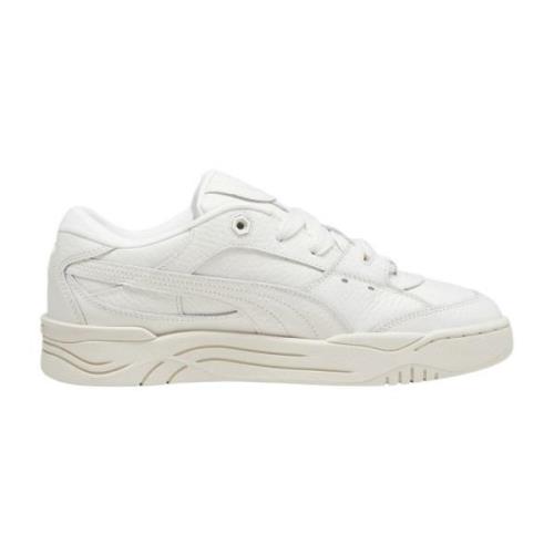 Witte Stoffen Sneakers Lente/Zomer 2024 Puma , White , Heren