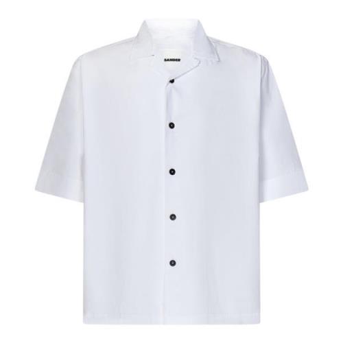 Short Sleeve Shirts Jil Sander , White , Heren