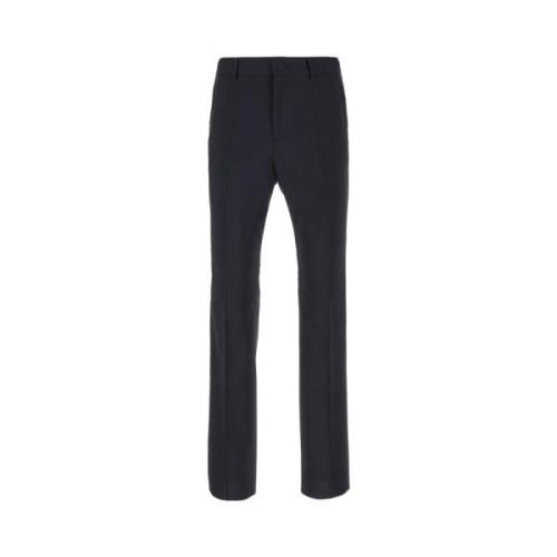 Slim-fit Trousers Valentino Garavani , Black , Heren