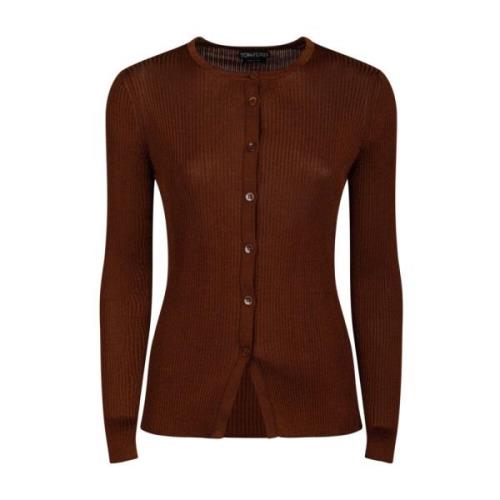 Cardigans Tom Ford , Brown , Dames