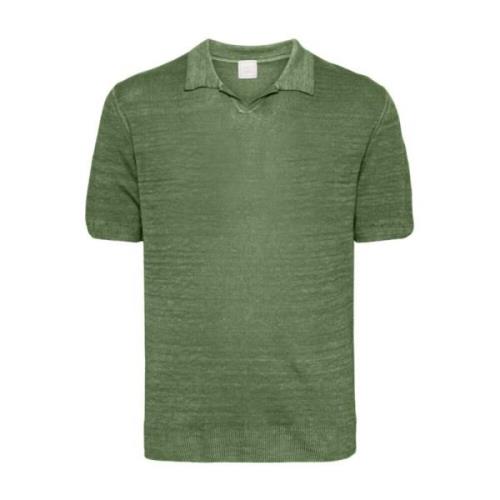 Polo Shirts 120% Lino , Green , Heren