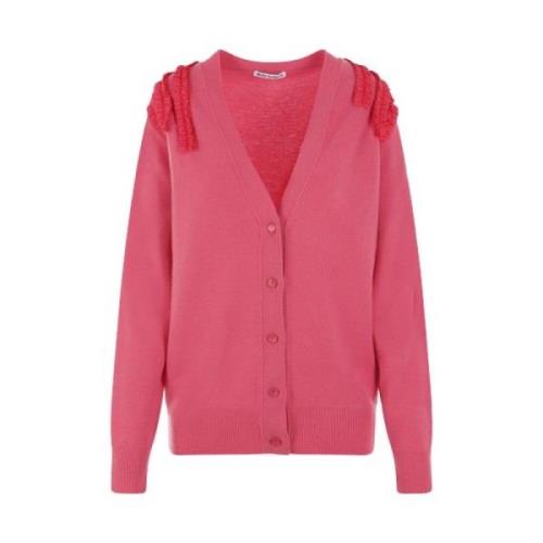 Cardigans Molly Goddard , Pink , Dames