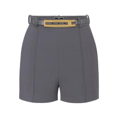 Short Shorts Elisabetta Franchi , Gray , Dames