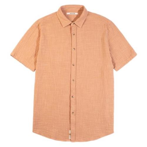 Short Sleeve Shirts Kestin , Orange , Heren