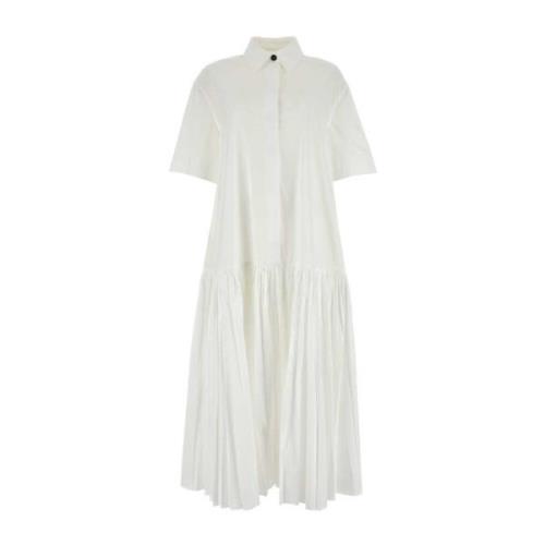 Shirt Dresses Jil Sander , White , Dames