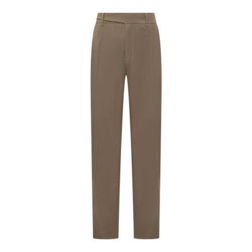 Slim-fit Trousers Dolce & Gabbana , Brown , Heren