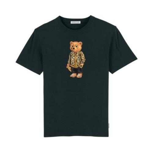 Iconische Zwarte T-shirts en Polo's Baron Filou , Black , Heren