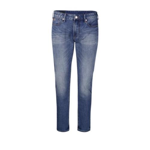 Jeans Emporio Armani , Blue , Heren