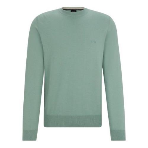 Round-neck Knitwear Hugo Boss , Green , Heren