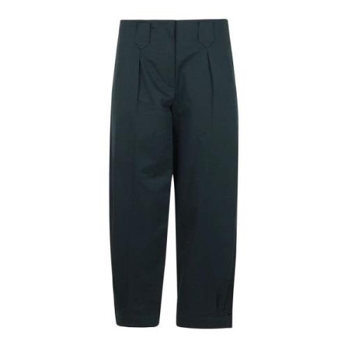 Wide Trousers Kenzo , Green , Dames