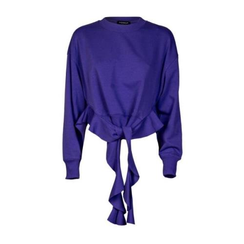 Stijlvolle Sweatshirts voor Dagelijks Comfort Dondup , Purple , Dames