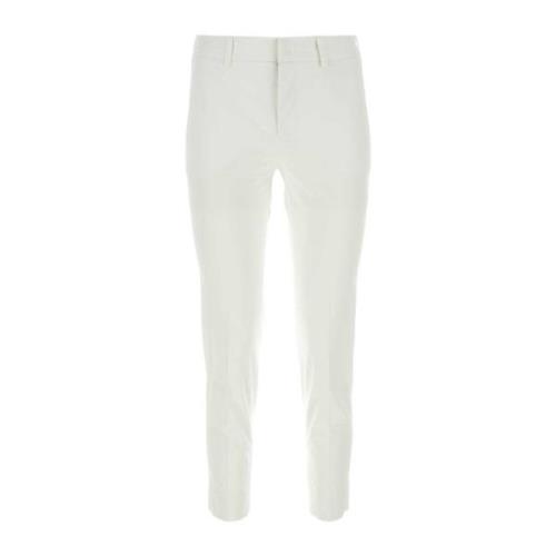 Slim-fit Trousers PT Torino , White , Dames