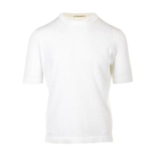 Witte T-shirts en Polos Straight Fit Filippo De Laurentiis , White , H...