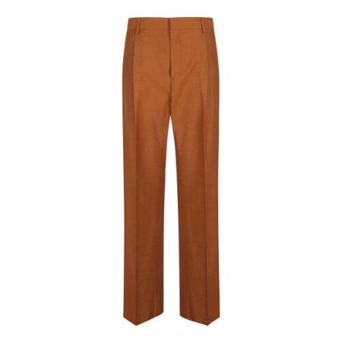 Wide Trousers Saulina , Brown , Dames