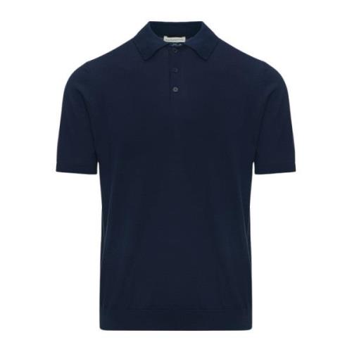Polo Shirts Ballantyne , Blue , Heren