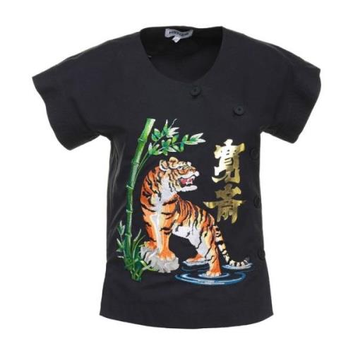 T-Shirts Kenzo , Black , Dames