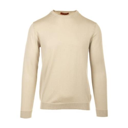 Rasato Sand Sweaters Daniele Fiesoli , Beige , Heren