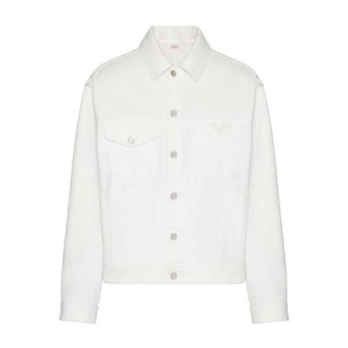 Witte Jassen voor Vrouwen Valentino Garavani , White , Heren