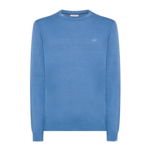 Knitwear Sun68 , Blue , Heren