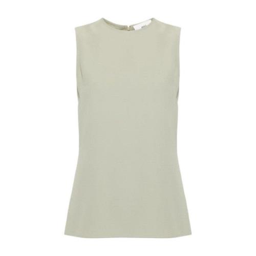 Sleeveless Tops Ami Paris , Green , Dames