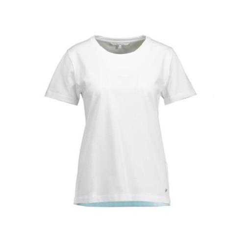 Klassiek Wit Ronde Hals T-shirt Dames Xandres , White , Dames